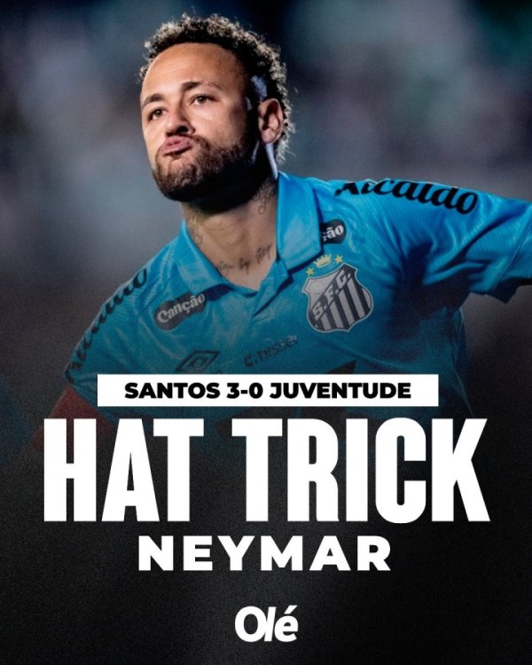 更生🔥33岁内马尔带伤上阵傍边开弓+点射,17分钟演出帽子戏法